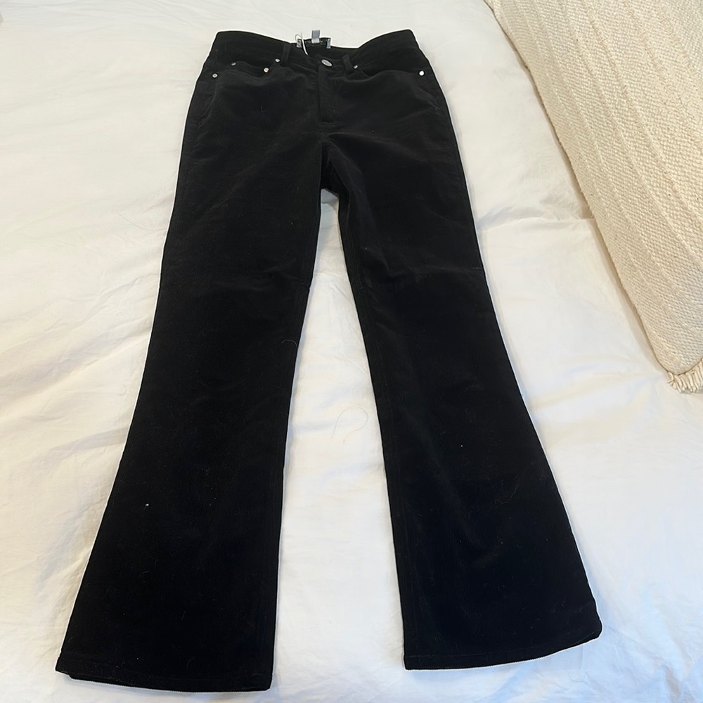& Other Stories Black Corduroy Pants